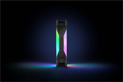 Set ventilatorësh PC Thermaltake Riing Trio 12 RGB Plus, 120mm, 3 copë me hub, të zi