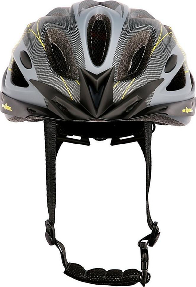 Helmetë biçiklete Nils Extreme MTW291, 51–60 cm, In-mold, gri me të zezë