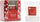 Aроматична свеќа La Casa De Los Aromas Red Fruit, 120 g, арома црвено овошје, црвена