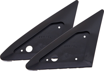 Adapter pasqyre MTuning Volkswagen Golf III, set 2 copë, plastikë, i zi