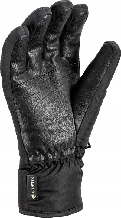 Doreza skijimi LEKI Sveia GTX Women, GORE TEX, madhësia 8, të zeza