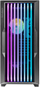 Kutia e kompjuterit AZZA CSAZ-520BG Guardian, ATX Mid Tower, panel xhami i temperum, e zezë