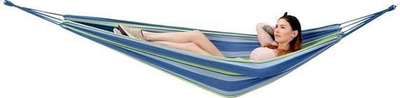 Hamak Nils Camp NC9003, 150 kg, blu jeshile