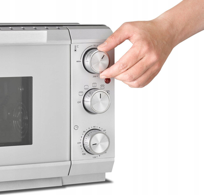 Furrë mini elektrike Caso TO 20 SilverStyle, 20L, 1500W, argjendtë
