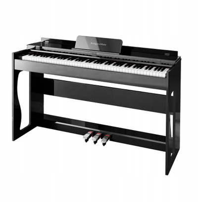 Pianino dixhitale Kruger&amp;Matz KMDP 135, 88 taste, Bluetooth, e zezë