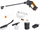 Lavapresë portative Worx WG620E.2, 20V, 22 bar, portokalli