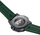 Orë dore për meshkuj Luminox Master Carbon SEAL Automatic XS.3877, e gjelbër