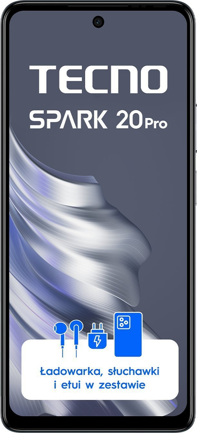 Telefoni Tecno Spark 20 Pro, 6.78", 256GB, i zi