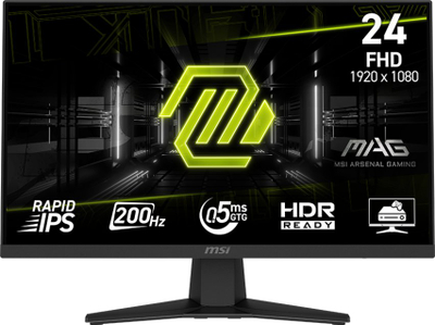 Monitor gaming MSI MAG 244F, 24", 180Hz, i zi