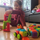 Lodër ndërtime Northix Building Blocks Hedgehog, 192 copa, shumëngjyrëshe