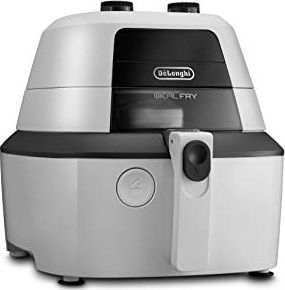 Fritezë me ajër DeLonghi FH2133, kapacitet 1 kg, IdealFry, bardhë e zi
