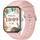 Orë e zgjuar Gravity GT36-1 Pink Gold, ekran katror, rrip silikoni rozë