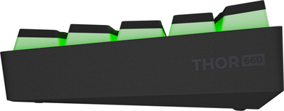 Tastierë Genesis Thor 660, Gateron Brown, US, e zezë