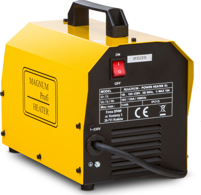 Ngrohës induktiv Magnum Power Heater XL, profesional, për vida dhe pjesë metalike, portokalli