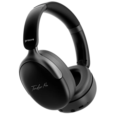 Kufje wireless Proove Tender Pro, me aplikacion, të zeza