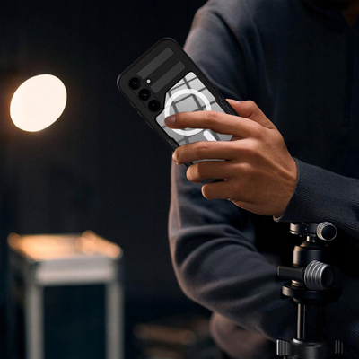 Kuti mbrojtëse IP68 për Samsung Galaxy S24 Ultra, 360°, me rrip, e zezë