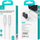 Kabllo karikimi USAMS Cloud Series US-SJ660, Type-C në Type-C, 100W PD, 1.2m, e bardhë
