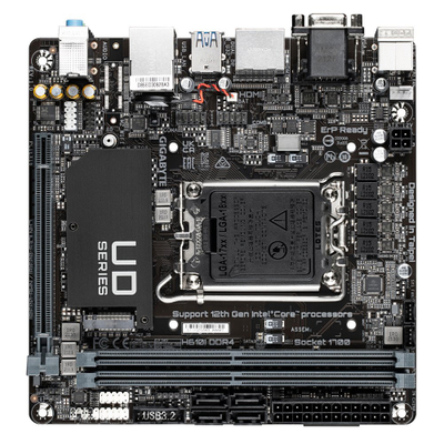 Pllakë amë GIGABYTE H610I DDR4, LGA 1700, MITX