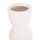 Dekor tavoline qeramike Scepter Φ8,5x35Hcm (HM4614.01), bardhë
