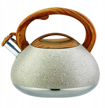 Çajnik ODELO Dario, 3L, çelik inox, i zi me ngjyrë ari