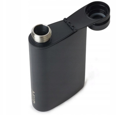 Џебно шише MiiR Aero Flask, 236ml, нерѓосувачки челик, мат сива