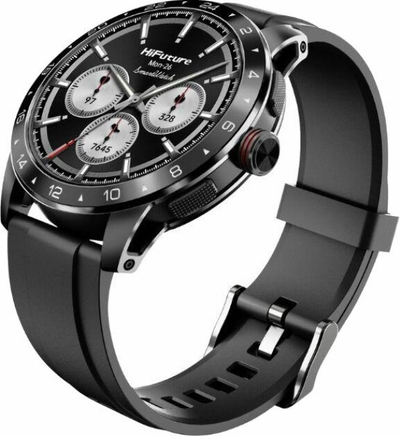 Ora inteligjente HiFuture Flex2, 1.9", Bluetooth, IP68, e zezë