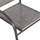 Karrige kopshti Redan prej metali 56x60x88Hcm (HM5976.01), gri