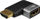 Adaptor HDMI Pro Plus, kënd 90° vertikal, 8K 60Hz, i zi