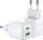 Karikues muri Joyroom L-QP303, 30W, 1x USB-A 1x USB-C, i bardhë