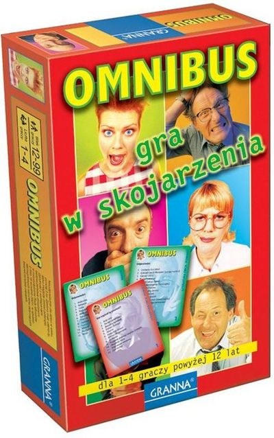 Loja me letra Granna Omnibus, kuiz me letra, për familje dhe shokë