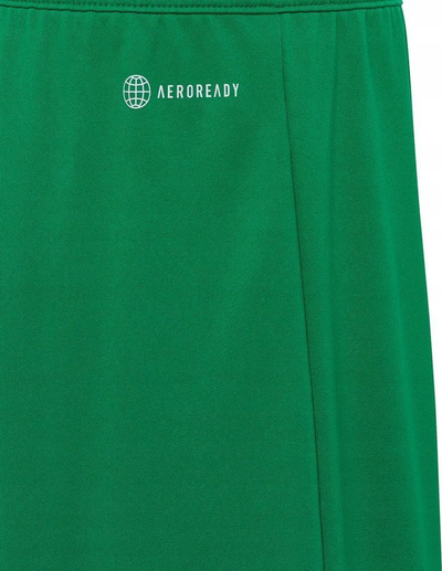 Pantallona të shkurtra futbolli adidas Entrada 22 Jr IC7410, për kalamaj, poliestër, jeshile