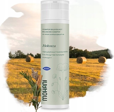 Shampo për flokë Mohani Mokosh Balancing, 250 ml, për flokë të yndyrshëm