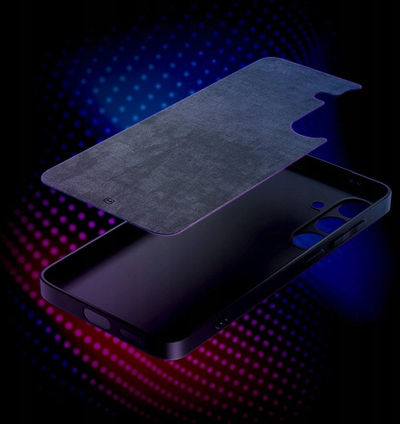 Заштитна футрола за телефон 3MK Matt Case Pro за Samsung Galaxy S25 FE, тенка заштита, мат ефект, црна