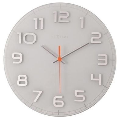 Orë muri Nextime 8817wi, e hirtë