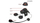 Interkom për motor SENA SMH5, Dual Pack, Bluetooth 5.1, 400m, i zi