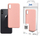 Маска 3mk Matte Case Lychee за iPhone Xs Max, TPU, мат розева
