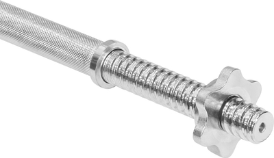 Shtangë e drejtë Rebel Active RBA-2211, 40cm, diametër 24mm, argjendtë