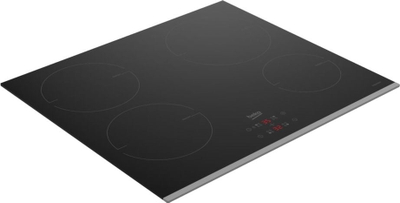 Pianurë me induksion Beko HII64402MTX, 4 zona, Booster, e zezë me kornizë inox