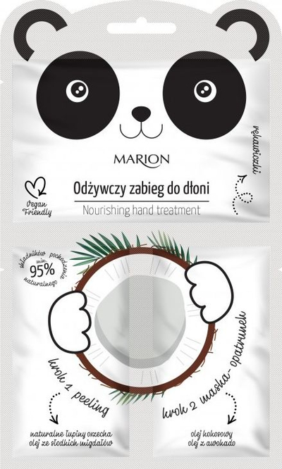 Trajtues për duart Marion Funny Animals 6ml x 2 + doreza