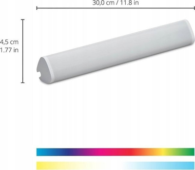 Lampë tavoline WiZ Light Bar LED, smart, shumëngjyrëshe, e bardhë