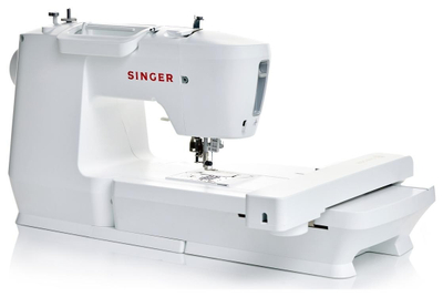 Makine qepëse dhe qëndisëse Singer SE9155, ekran me prekje 7", e bardhë