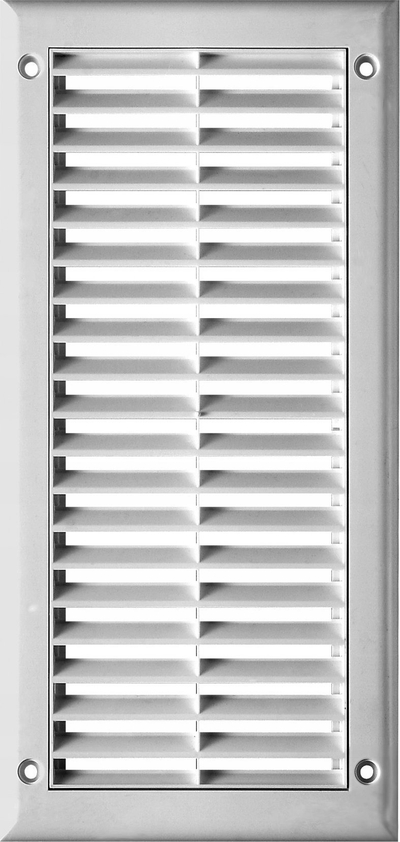 Grilë ajrimi Lockable EXCLUSIVE, 150x310mm, plastike, e bardhë