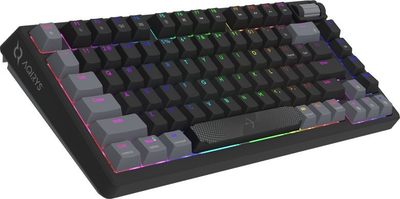 Tastierë gaming Aqirys Drtov, mekanike 75%, USB C, HaiMu Pink
