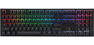 Tastierë Ducky One 2, Cherry MX Speed Silver, RGB, e zezë