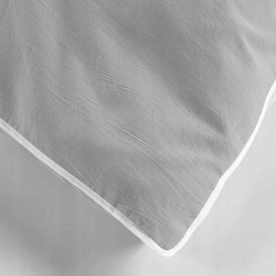 Set jorgani LINETTE Cotton Bedding, 240x220 cm, pambuk, gri skandinav