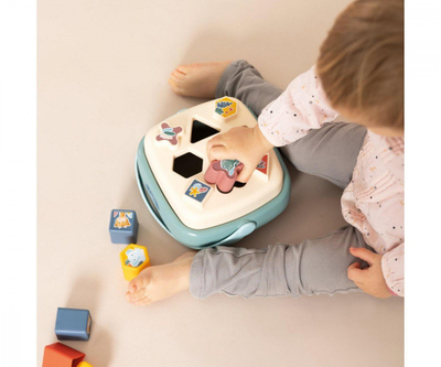 Едукативна играчка Smoby LS Shape Sorting Basket, за класифицирање форми, за деца 12m+