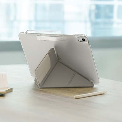 Këllëf tablet Uniq Camden Click, për iPad Air 11" 2024 dhe 10.9" 2022, gri
