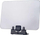 Antena e brendshme TV Philips SDV5231/12, UHF HDTV, me përforcues, e bardhë