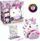 Lodër krijuese Canal Toys Style 4 Ever Secret Unicorn DIY, kuti sekrete me çelës, dritë nate me 8 ngjyra, shumëngjyrëshe
