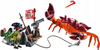 Set lodër Playmobil Pirates 71532, gaforre gjigande për luftë, 26 pjesë, shumëngjyrëshe
